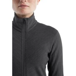 Icebreaker Descender Long Sleeve Zip Women - Jet Hthr/Black 14 Icebreaker Descender Long Sleeve Zip Women - Jet Hthr/Black -Icebreaker icebreaker womens descender long sleeve zip jet hthr black 5 1269799