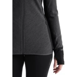 Icebreaker Descender Long Sleeve Zip Women - Jet Hthr/Black 15 Icebreaker Descender Long Sleeve Zip Women - Jet Hthr/Black -Icebreaker icebreaker womens descender long sleeve zip jet hthr black 6 1269800