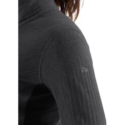 Icebreaker Descender Long Sleeve Zip Women - Jet Hthr/Black 16 Icebreaker Descender Long Sleeve Zip Women - Jet Hthr/Black -Icebreaker icebreaker womens descender long sleeve zip jet hthr black 7 1269801