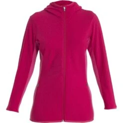 Icebreaker Descender Zip Hood Long Sleeve Midlayer Women - Electron Pink/Tempo 13 Icebreaker Descender Zip Hood Long Sleeve Midlayer Women - Electron Pink/Tempo -Icebreaker icebreaker womens descender zip hood long sleeve midlayer electron pink tempo 1 1487895