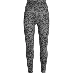 Icebreaker Fastray Forest Shadow High Rise Tights Women - Metro Heather/AOP -Icebreaker icebreaker womens fastray high rise tights forest shadow metro heather aop 1 1147229