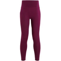 Icebreaker Fastray High Rise Tights Women - Go Berry -Icebreaker icebreaker womens fastray high rise tights go berry 1 1381237