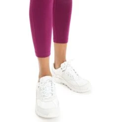 Icebreaker Fastray High Rise Tights Women - Go Berry -Icebreaker icebreaker womens fastray high rise tights go berry 7 1381248