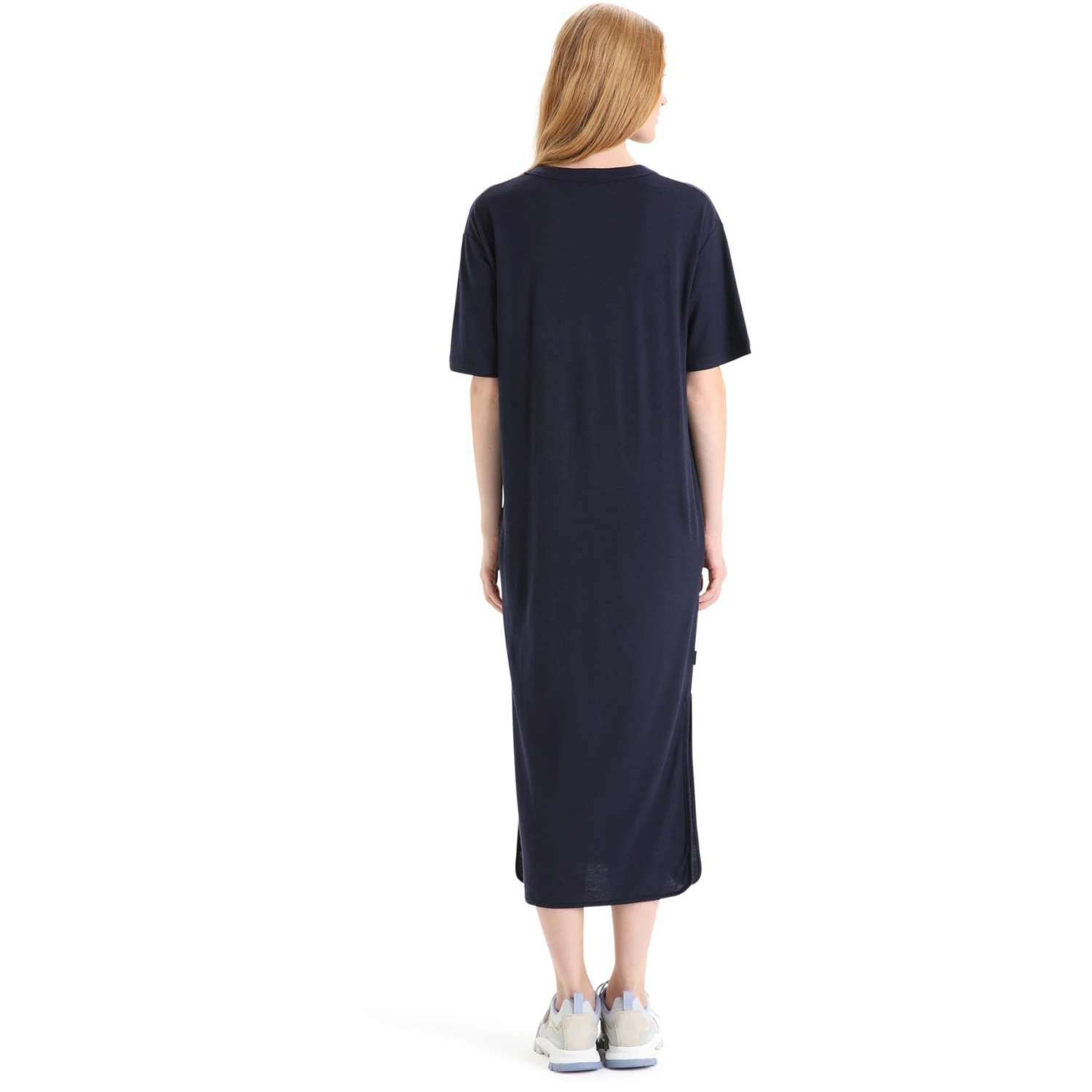 Icebreaker Granary Tee Dress Women - Midnight Navy 4 Icebreaker Granary Tee Dress Women - Midnight Navy - Image 2