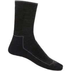 Icebreaker Hike Cool-Lite 3Q Crew Socks Women - Jet Hthr/Monsoon