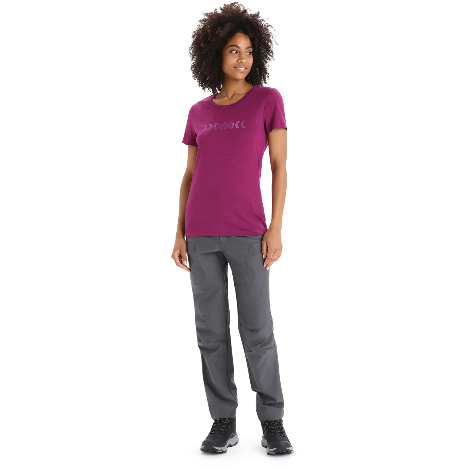 Icebreaker Hike Pants Women - Monsoon 12 Icebreaker Hike Pants Women - Monsoon - Image 10