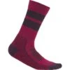 Icebreaker Hike+ Light Crew Natural Summit Socks Women - Electron Pink/Nightshade/Black 2 Icebreaker Hike+ Light Crew Natural Summit Socks Women - Electron Pink/Nightshade/Black -Icebreaker icebreaker womens hike plus light crew natural summit socks electron pink nightshade black 1 1487943