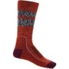 Icebreaker Hike+ Light Crew Natural Summit Socks Women - Vibrant Earth/Go Berry -Icebreaker icebreaker womens hike plus light crew natural summit socks vibrant earth go berry 1 1381339