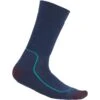 Icebreaker Hike+ Medium Crew Socks Women - Royal Navy/Nightshade/Flux Green -Icebreaker icebreaker womens hike plus medium crew socks royal navy nightshade flux green 1 1487945