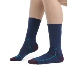 Icebreaker Hike+ Medium Crew Socks Women - Royal Navy/Nightshade/Flux Green 7 Icebreaker Hike+ Medium Crew Socks Women - Royal Navy/Nightshade/Flux Green -Icebreaker icebreaker womens hike plus medium crew socks royal navy nightshade flux green model 1 1498745