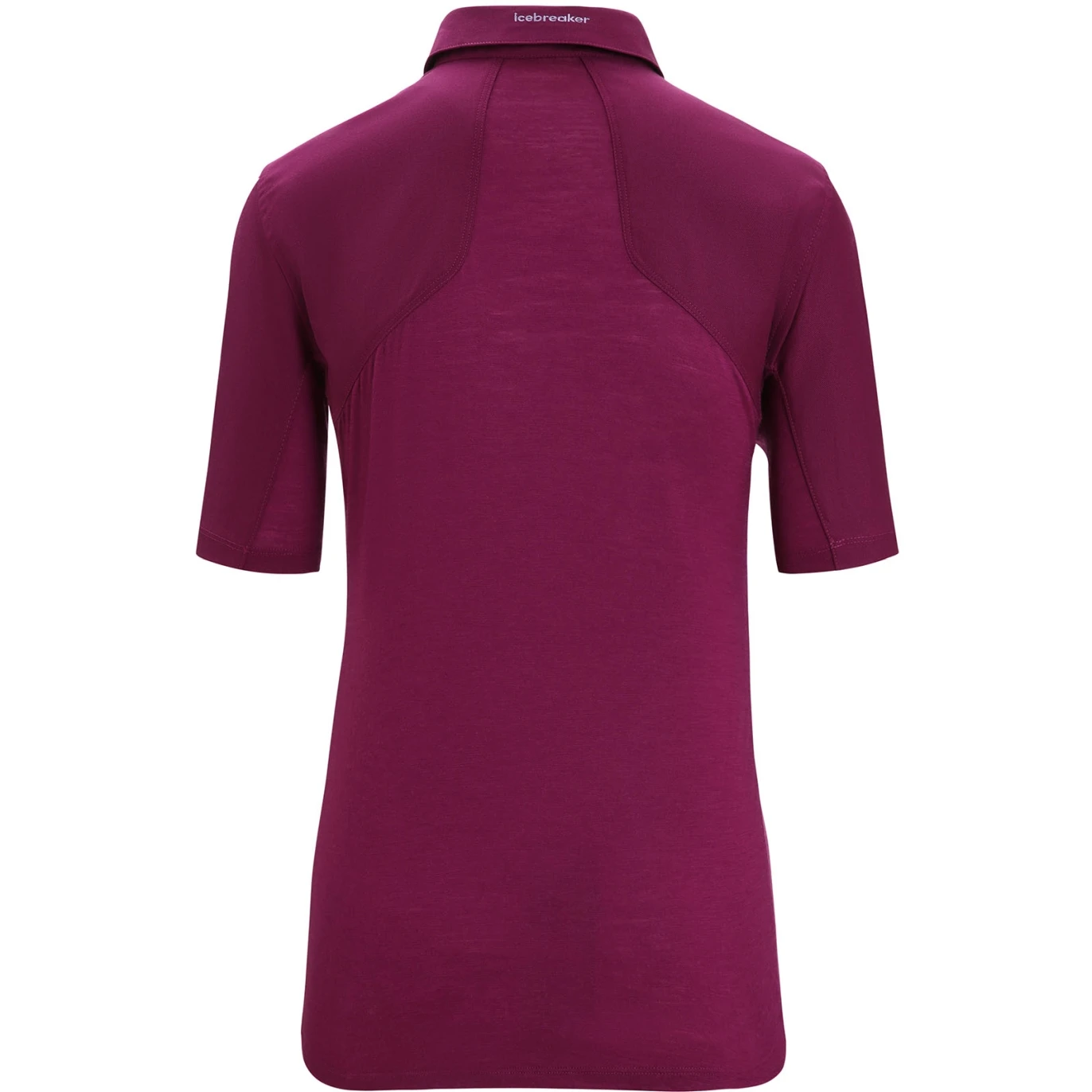 Icebreaker Hike Short Sleeve Top Women - Go Berry 6 Icebreaker Hike Short Sleeve Top Women - Go Berry - Image 4