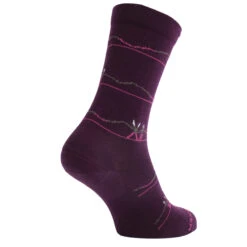 Icebreaker Lifestyle Ultralight Crew Backcountry Ski Socks Women - Nightshade/Loden/Snow/Tempo -Icebreaker icebreaker womens lifestyle ultralight crew backcountry ski socks nightshade loden snow tempo1 1541455