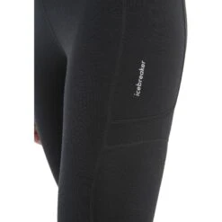 Icebreaker Merino Speed Winter-Tights Women - Black -Icebreaker icebreaker womens merino speed winter tights black 5 1556760