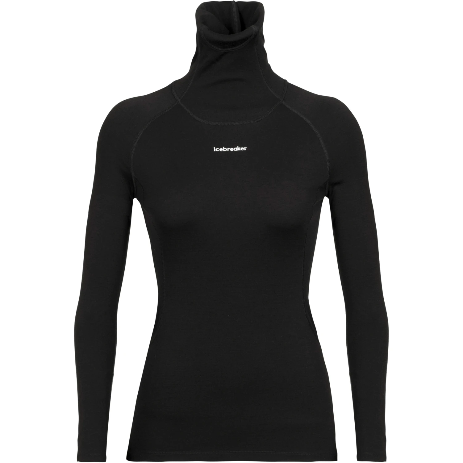 Icebreaker MerinoFine™ Long Sleeve Roll Neck Shirt Women - Black 5 Icebreaker MerinoFine™ Long Sleeve Roll Neck Shirt Women - Black - Image 3
