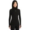 Icebreaker MerinoFine™ Long Sleeve Roll Neck Shirt Women - Black -Icebreaker icebreaker womens merinofine long sleeve roll neck black 2 1270083