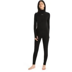 Icebreaker MerinoFine™ Long Sleeve Roll Neck Shirt Women - Black 11 Icebreaker MerinoFine™ Long Sleeve Roll Neck Shirt Women - Black -Icebreaker icebreaker womens merinofine long sleeve roll neck black 5 1270086