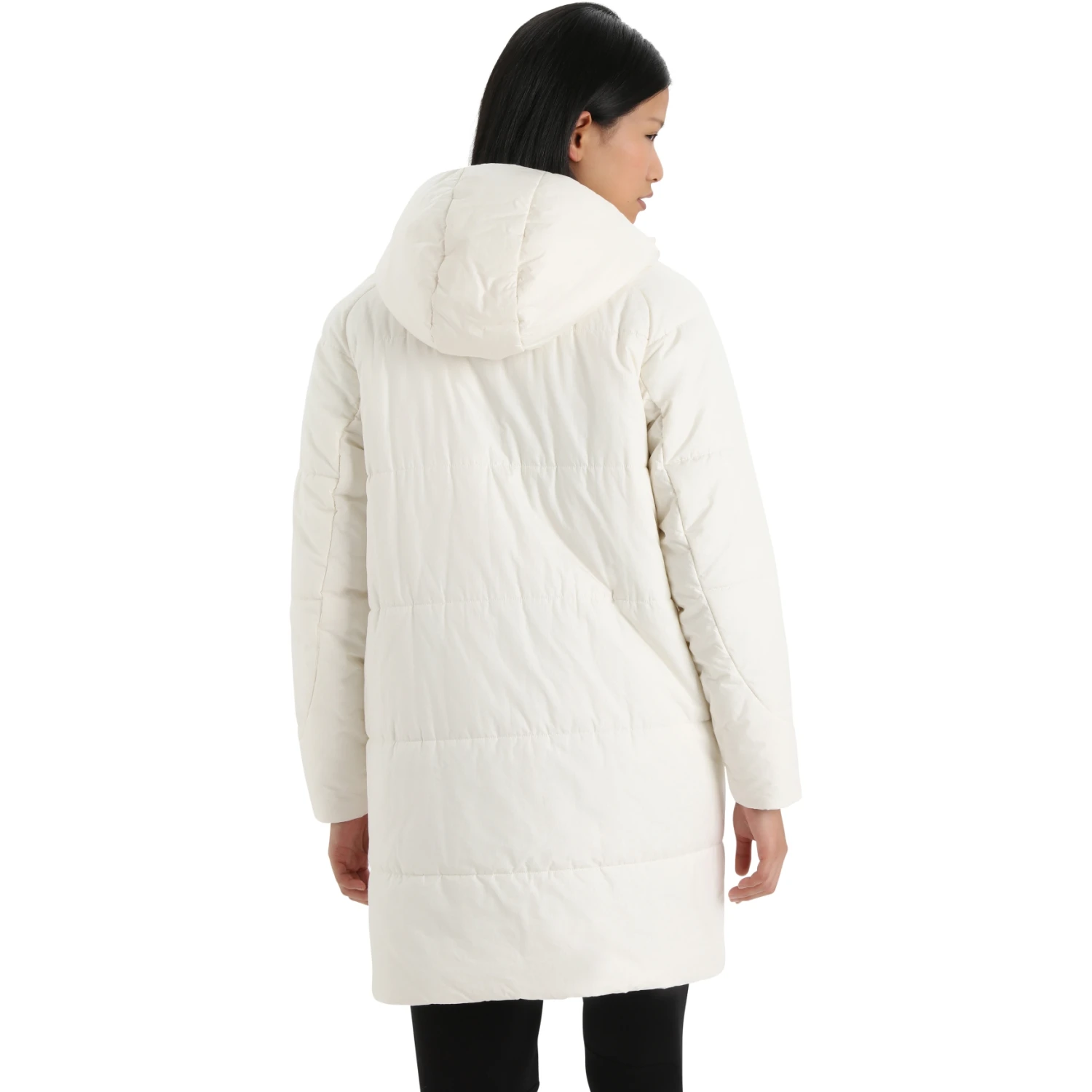 Icebreaker MerinoLoft™ Collingwood II 3Q Hooded Jacket Women - Snow 4 Icebreaker MerinoLoft™ Collingwood II 3Q Hooded Jacket Women - Snow - Image 2