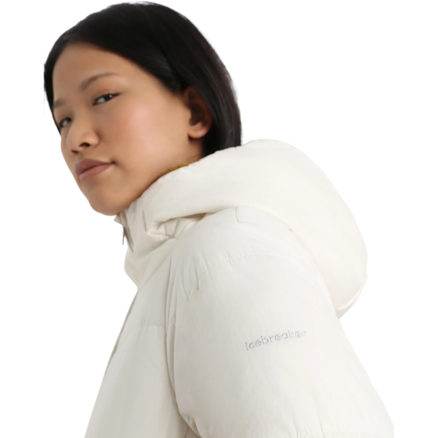 Icebreaker MerinoLoft™ Collingwood II 3Q Hooded Jacket Women - Snow 6 Icebreaker MerinoLoft™ Collingwood II 3Q Hooded Jacket Women - Snow - Image 4