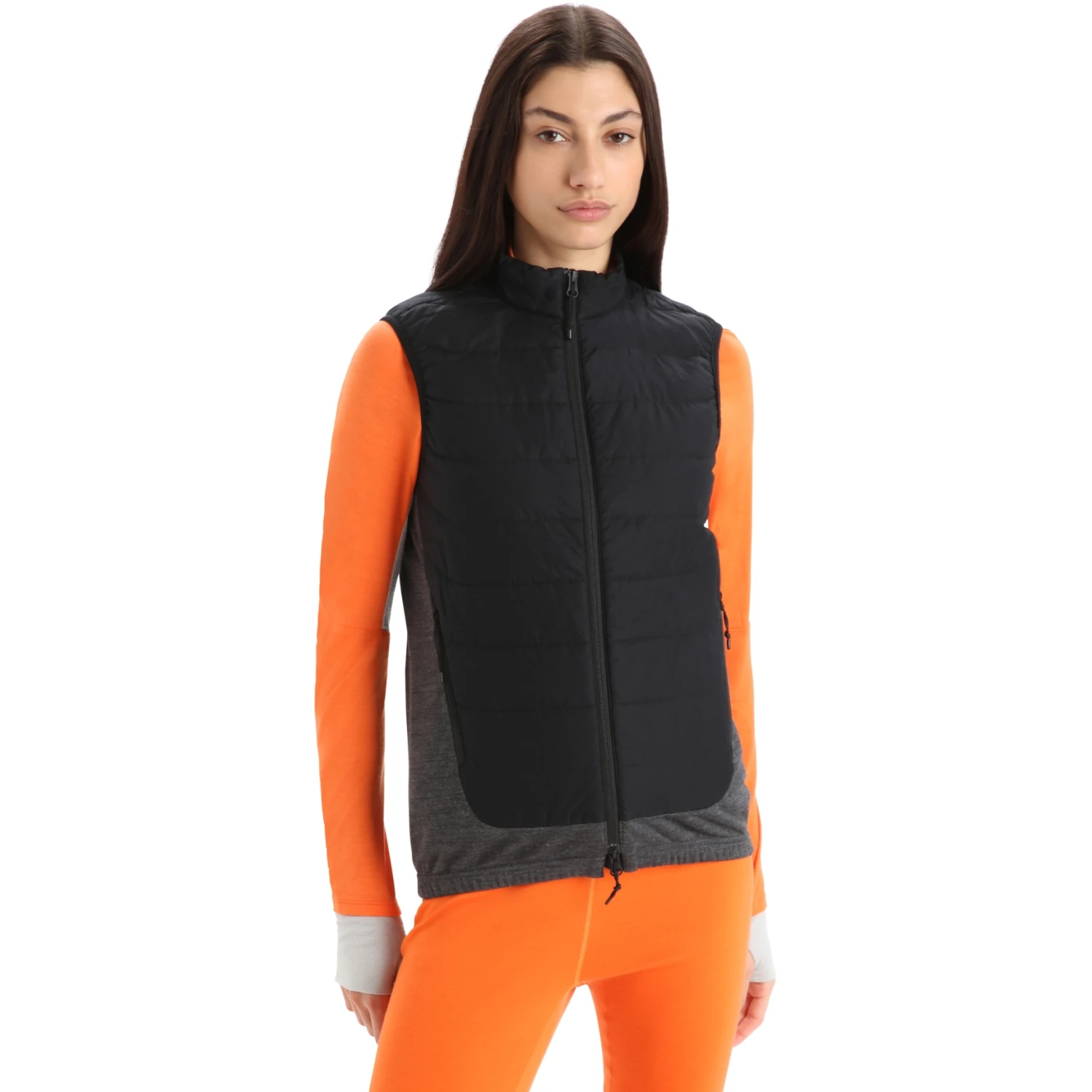 Icebreaker MerinoLoft™ Vest Women - Black/Jet Hthr 3 Icebreaker MerinoLoft™ Vest Women - Black/Jet Hthr
