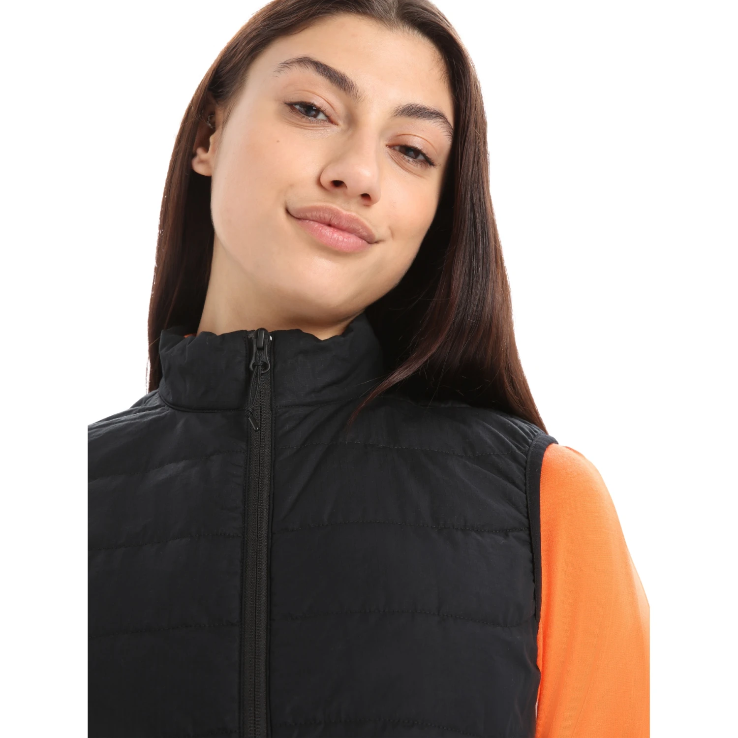 Icebreaker MerinoLoft™ Vest Women - Black/Jet Hthr 6 Icebreaker MerinoLoft™ Vest Women - Black/Jet Hthr - Image 4