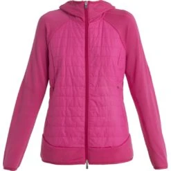 Icebreaker Quantum Hybrid Long Sleeve Zip Hoodie Women - Electron Pink/Tempo 14 Icebreaker Quantum Hybrid Long Sleeve Zip Hoodie Women - Electron Pink/Tempo -Icebreaker icebreaker womens quantum hybrid long sleeve zip hoodie electron pink tempo 1 1488246