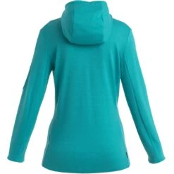Icebreaker Quantum III Long Sleeve Zip Hood Midlayer Women - Flux Green/Ether 14 Icebreaker Quantum III Long Sleeve Zip Hood Midlayer Women - Flux Green/Ether -Icebreaker icebreaker womens quantum iii long sleeve zip hood midlayer flux green ether 2 1489006