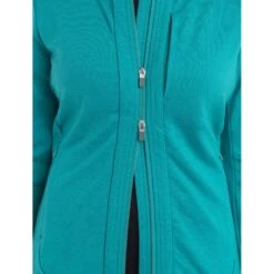 Icebreaker Quantum III Long Sleeve Zip Midlayer Women - Flux Green 20 Icebreaker Quantum III Long Sleeve Zip Midlayer Women - Flux Green -Icebreaker icebreaker womens quantum iii long sleeve zip midlayer flux green model 7 1498849
