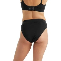 Icebreaker Queens High Cut Brief Women - Black -Icebreaker icebreaker womens queens high cut brief black 3 1147841