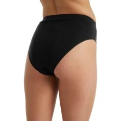 Icebreaker Queens High Cut Brief Women - Black -Icebreaker icebreaker womens queens high cut brief black 8 1147846