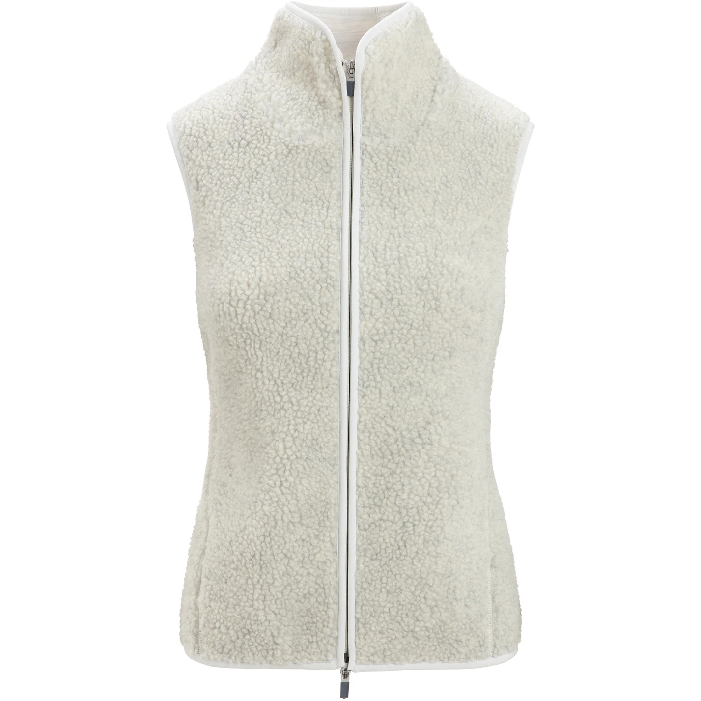 Icebreaker RealFleece™ High Pile Vest Women - Ecru HTHR 5 Icebreaker RealFleece™ High Pile Vest Women - Ecru HTHR - Image 3