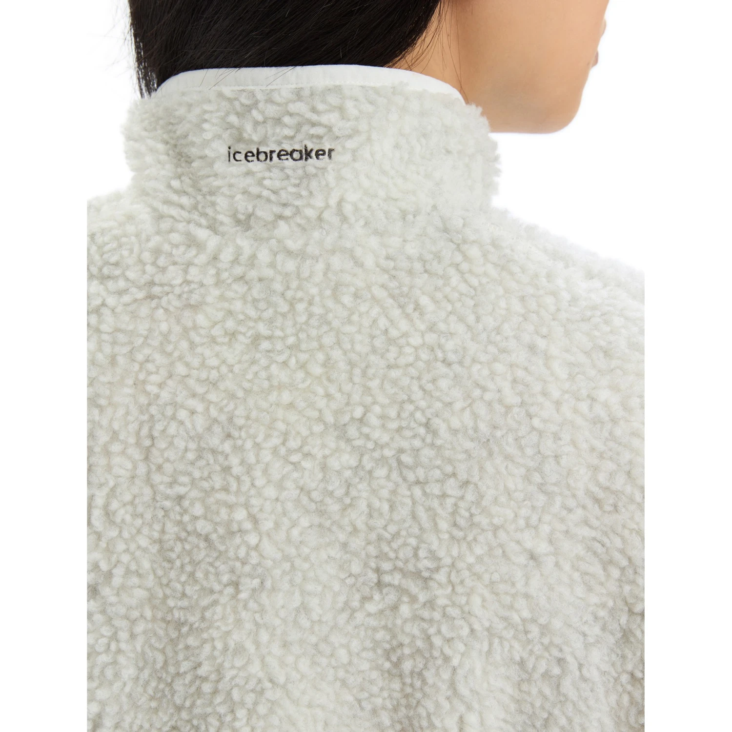 Icebreaker RealFleece™ High Pile Vest Women - Ecru HTHR 9 Icebreaker RealFleece™ High Pile Vest Women - Ecru HTHR - Image 7