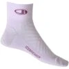 Icebreaker Run+ Ultralight Mini Socks Women - Purple Gaze/Go Berry -Icebreaker icebreaker womens run plus ultralight mini socks purple gaze go berry 1 1381816