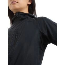 Icebreaker Shell+™ Cotton Windbreaker Women - Black 19 Icebreaker Shell+™ Cotton Windbreaker Women - Black -Icebreaker icebreaker womens shell plus cotton windbreaker black 7 1555129