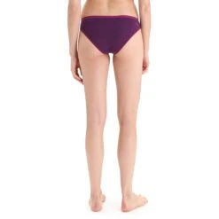 Icebreaker Siren Bikini Slip Women - Go Berry/Royal Navy/Stripe -Icebreaker icebreaker womens siren bikini go berry royal navy stripe 4 1381981