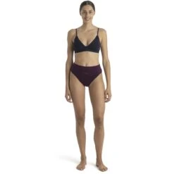 Icebreaker Siren Bra Women - Midnight Navy -Icebreaker icebreaker womens siren bra midnight navy 3 1535829