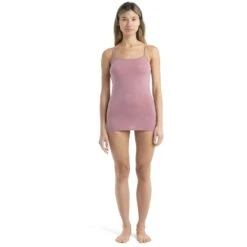 Icebreaker Siren Cami Sleeveless Undershirt Women - Crystal 13 Icebreaker Siren Cami Sleeveless Undershirt Women - Crystal -Icebreaker icebreaker womens siren cami sleeveless undershirt crystal model 3 1498903