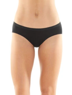 Icebreaker Siren Hipkini Slip Women - Black 9 Icebreaker Siren Hipkini Slip Women - Black -Icebreaker icebreaker womens siren hipkini black 2 866999