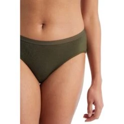Icebreaker Siren Hipkini Slip Women - Loden -Icebreaker icebreaker womens siren hipkini loden 7 1148046