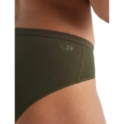 Icebreaker Siren Hipkini Slip Women - Loden -Icebreaker icebreaker womens siren hipkini loden 9 1148060