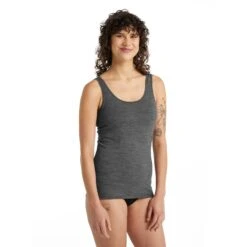 Icebreaker Siren Tank Women - Gritstone Heather