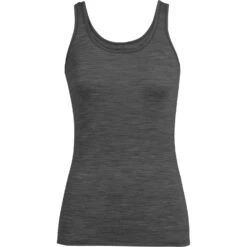 Icebreaker Siren Tank Women - Gritstone Heather -Icebreaker icebreaker womens siren tank 2019 gritstone heather 4 1457990