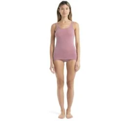 Icebreaker Siren Tank Women - Crystal -Icebreaker icebreaker womens siren tank crystal model 3 1498912