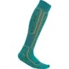 Icebreaker Ski+ Medium OTC Alpine Geo Socks Women - Flux Green/Solar 1 Icebreaker Ski+ Medium OTC Alpine Geo Socks Women - Flux Green/Solar -Icebreaker icebreaker womens ski plus medium otc alpine geo socks flux green solar 1 1489272