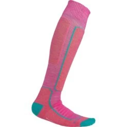 Icebreaker Ski+ Medium OTC Socks Women - Tempo/Flux Green/Earth