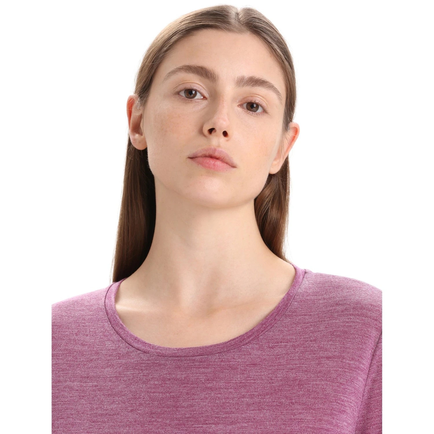 Icebreaker Sphere II Long Sleeve Tee Women - Go Berry Hthr 8 Icebreaker Sphere II Long Sleeve Tee Women - Go Berry Hthr - Image 6