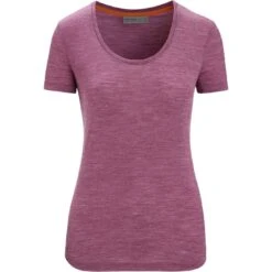 Icebreaker Sphere II Short Sleeve Scoop Tee Women - Go Berry Hthr 12 Icebreaker Sphere II Short Sleeve Scoop Tee Women - Go Berry Hthr -Icebreaker icebreaker womens sphere ii short sleeve scoop tee go berry hthr 1 1382175
