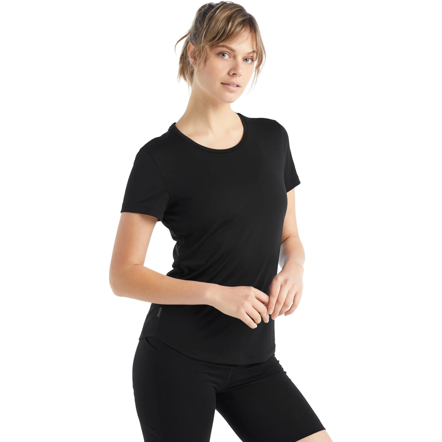 Icebreaker Sphere II Short Sleeve Tee Women - Black 3 Icebreaker Sphere II Short Sleeve Tee Women - Black