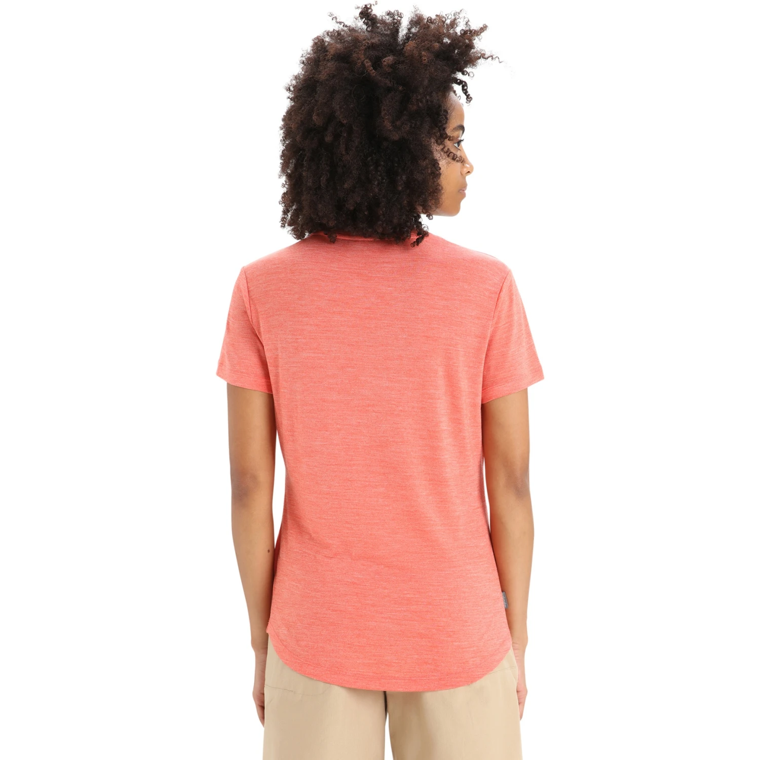 Icebreaker Sphere II Short Sleeve Tee Women - Vibrant Earth Hthr 4 Icebreaker Sphere II Short Sleeve Tee Women - Vibrant Earth Hthr - Image 2