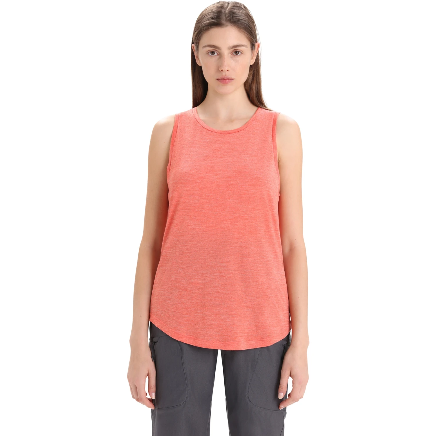 Icebreaker Sphere II Tank Women - Vibrant Earth Hthr 3 Icebreaker Sphere II Tank Women - Vibrant Earth Hthr