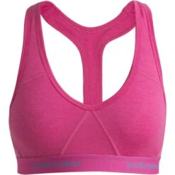 Icebreaker Sprite Racerback Bra Women - Tempo